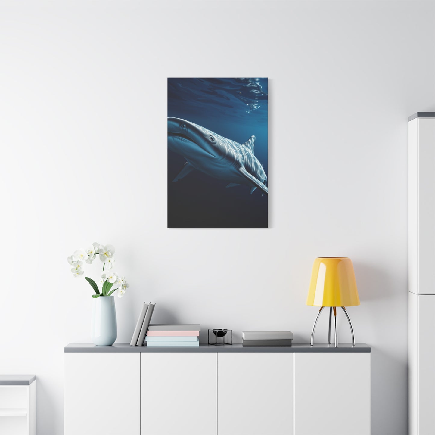 Whale Shark Art Refined Canvas Wall Art & Canvas Print