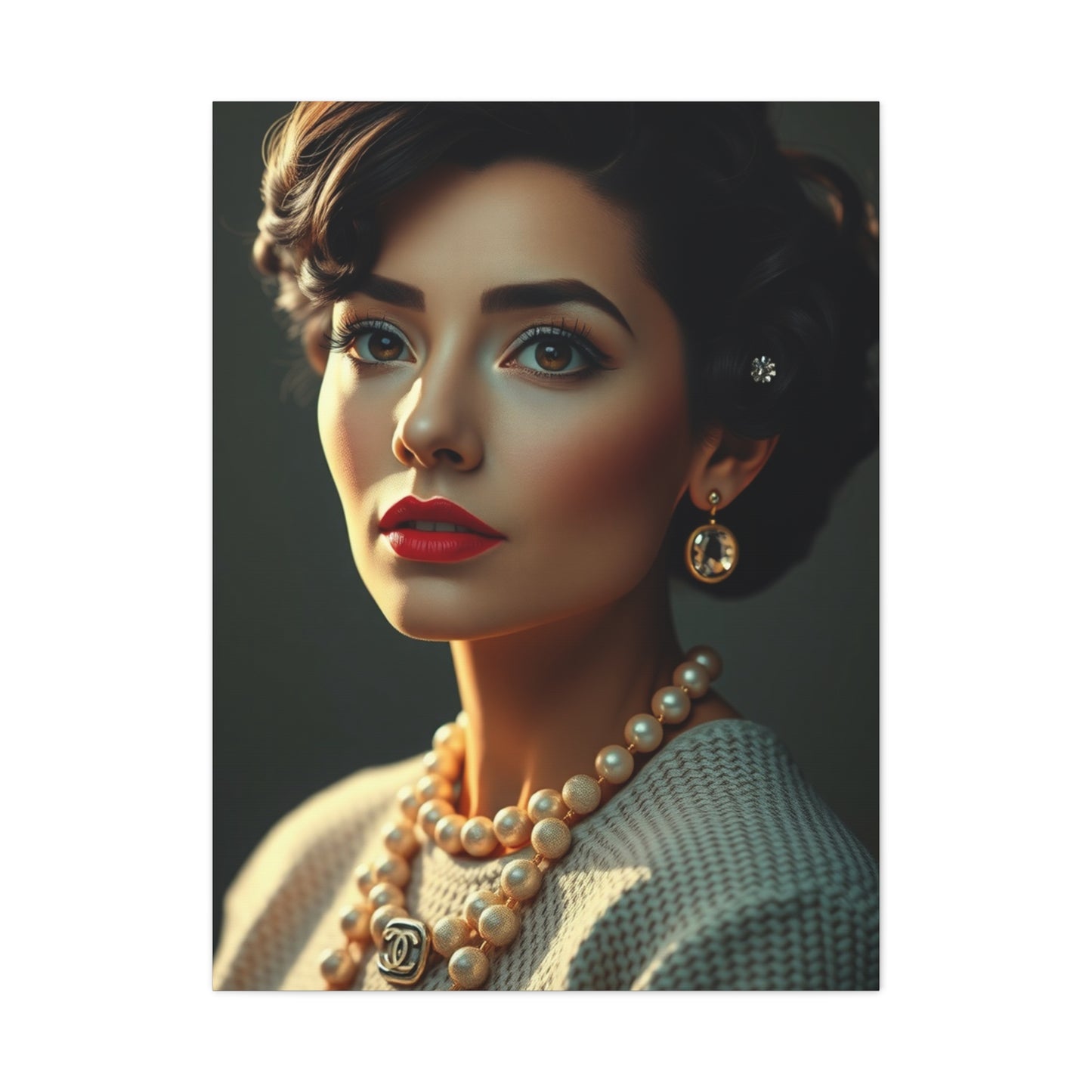 Vision Coco Chanel Art Art Wall Art & Canvas Print