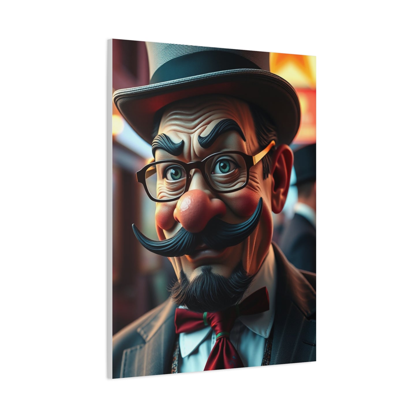 Rich Uncle Pennybags Art Supreme Gallery Wall Art & Canvas Print