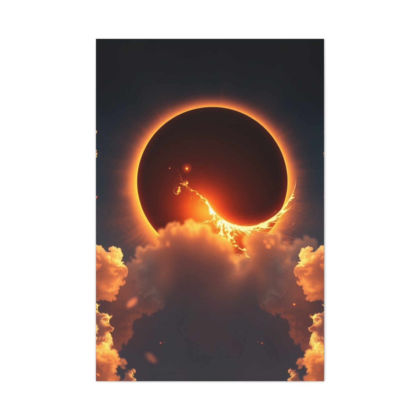 Vision Eclipse Art Art Wall Art & Canvas Print