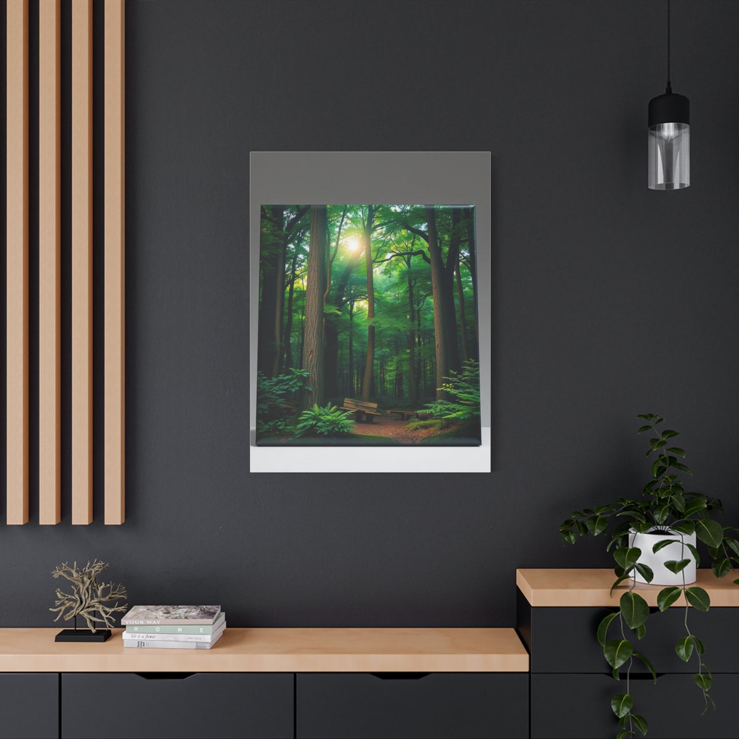 Emerald Canopy Masterpiece Wall Art & Canvas Print