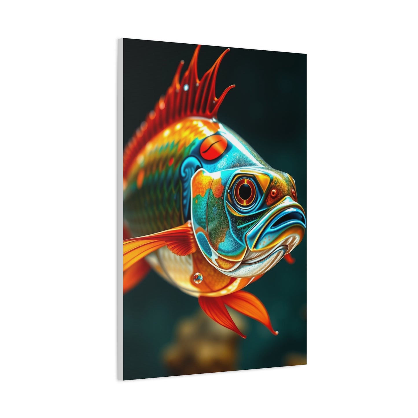Fish Wall Art Refined Canvas Wall Art & Canvas Print