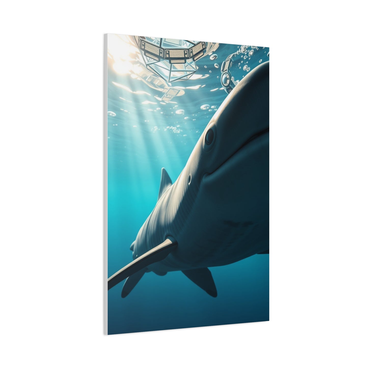 Whale Shark Art Supreme Gallery Wall Art & Canvas Print
