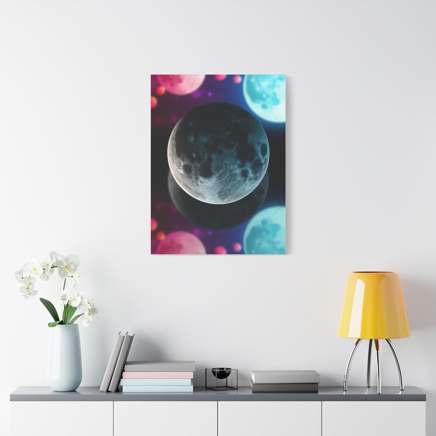 Lunar Luminescence Art Wall Art & Canvas Print