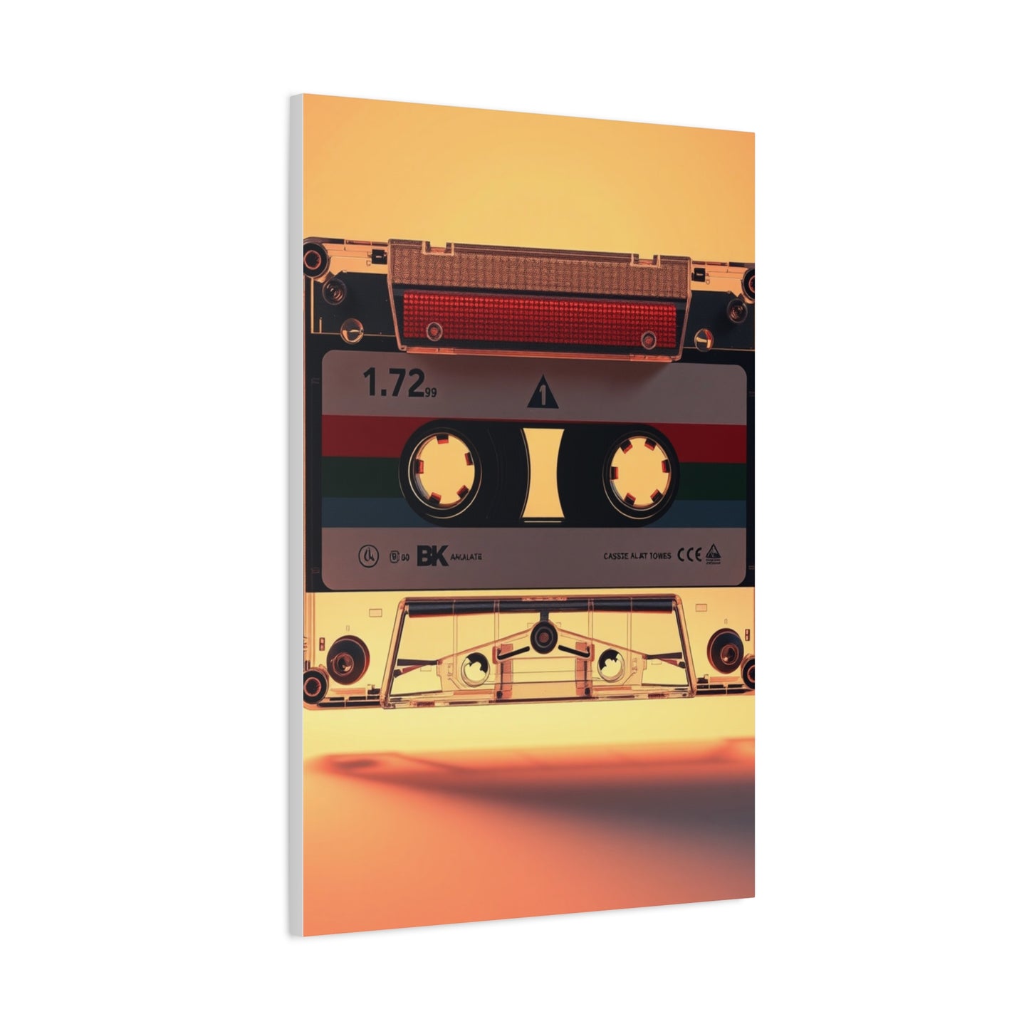 Cassette Tapes Art Luxury Canvas Wall Art & Canvas Print