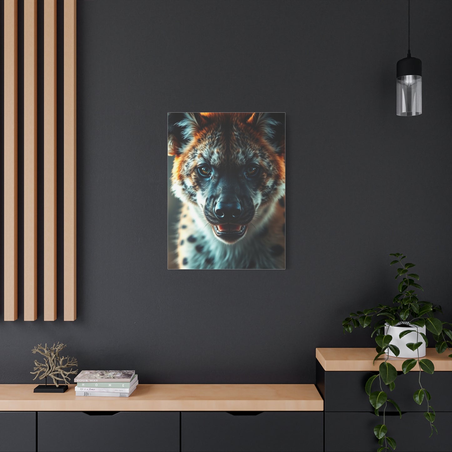 Hyenas Art Luxury Canvas Wall Art & Canvas Print