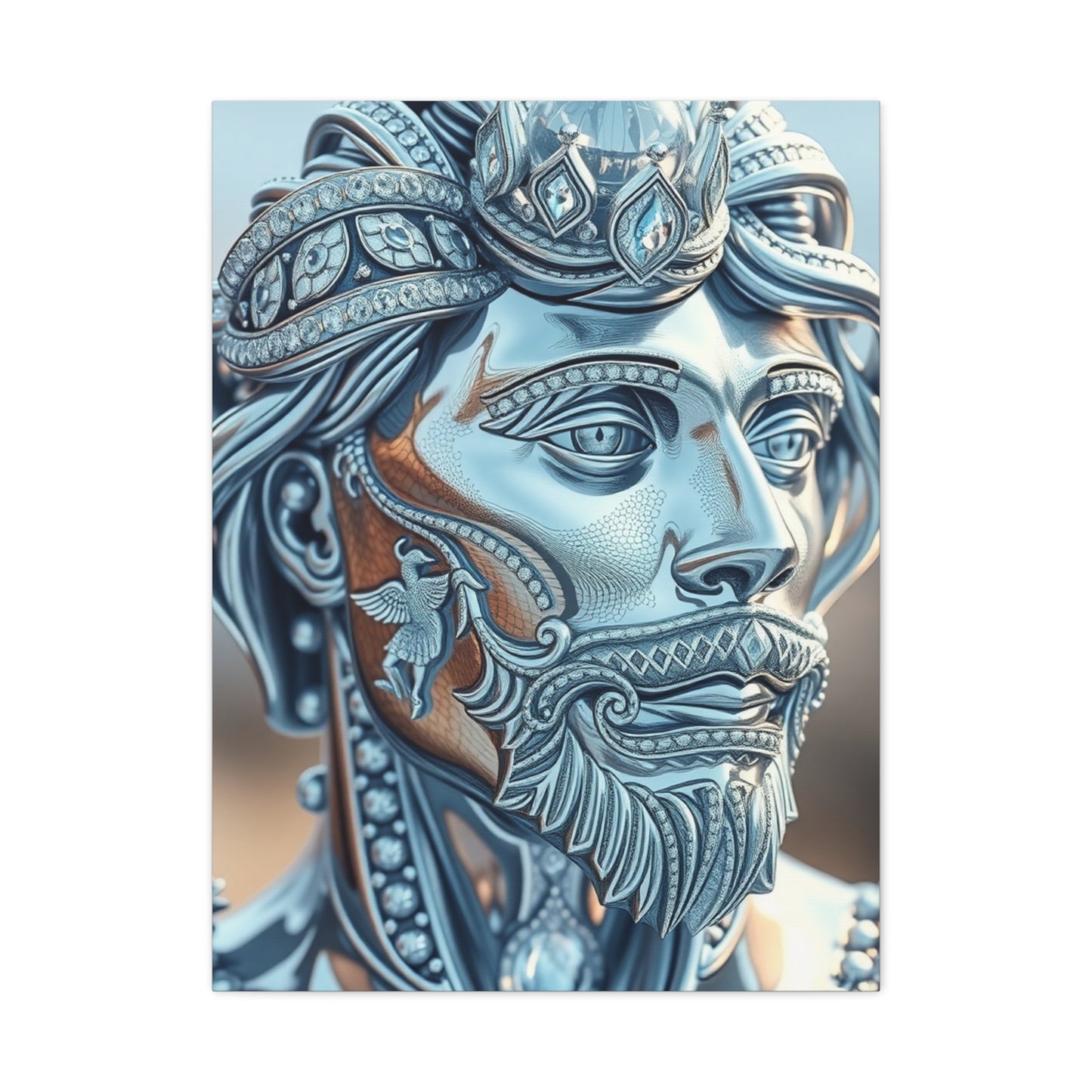 Sterling Serenade Art wall art & canvas print