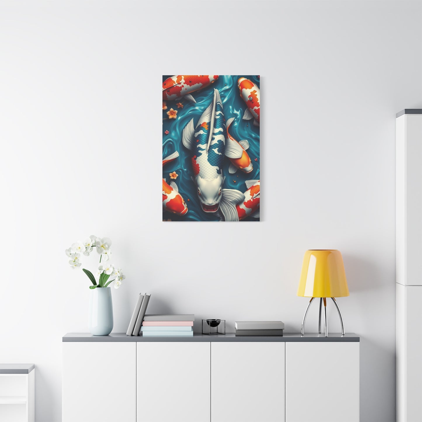 Koi Fish Art Refined Canvas Wall Art & Canvas Print