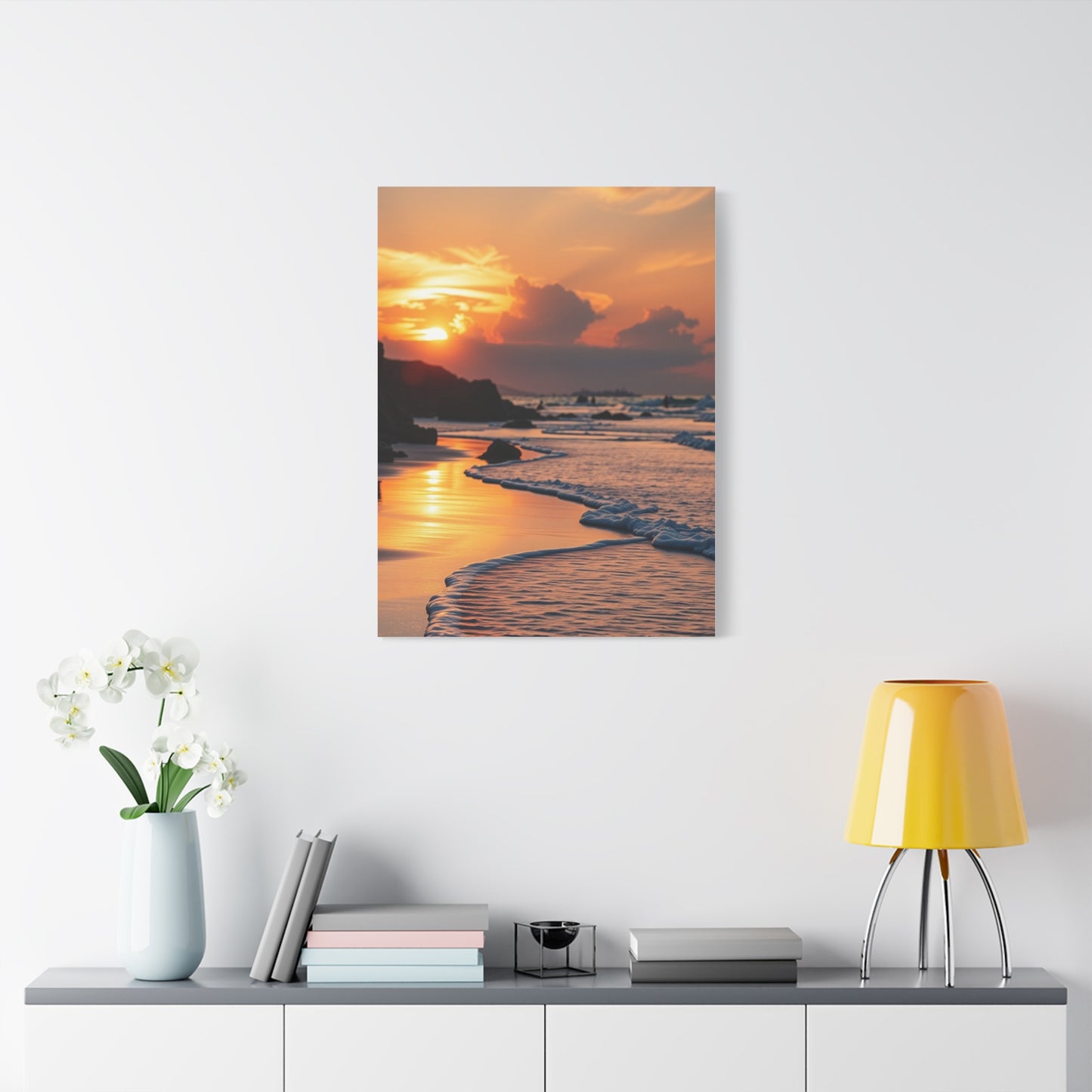 Collection Beach Sunrise and Sunset Art Art Wall Art & Canvas Print