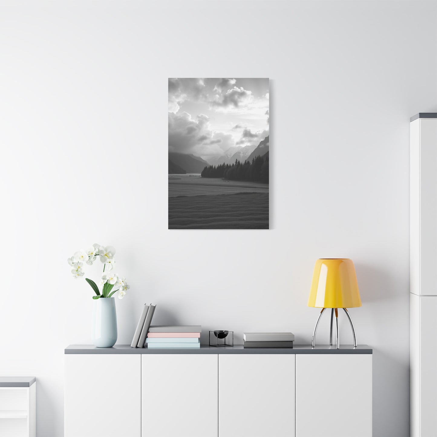 Black & White Scenic Landscapes Art Supreme Gallery Wall Art & Canvas Print