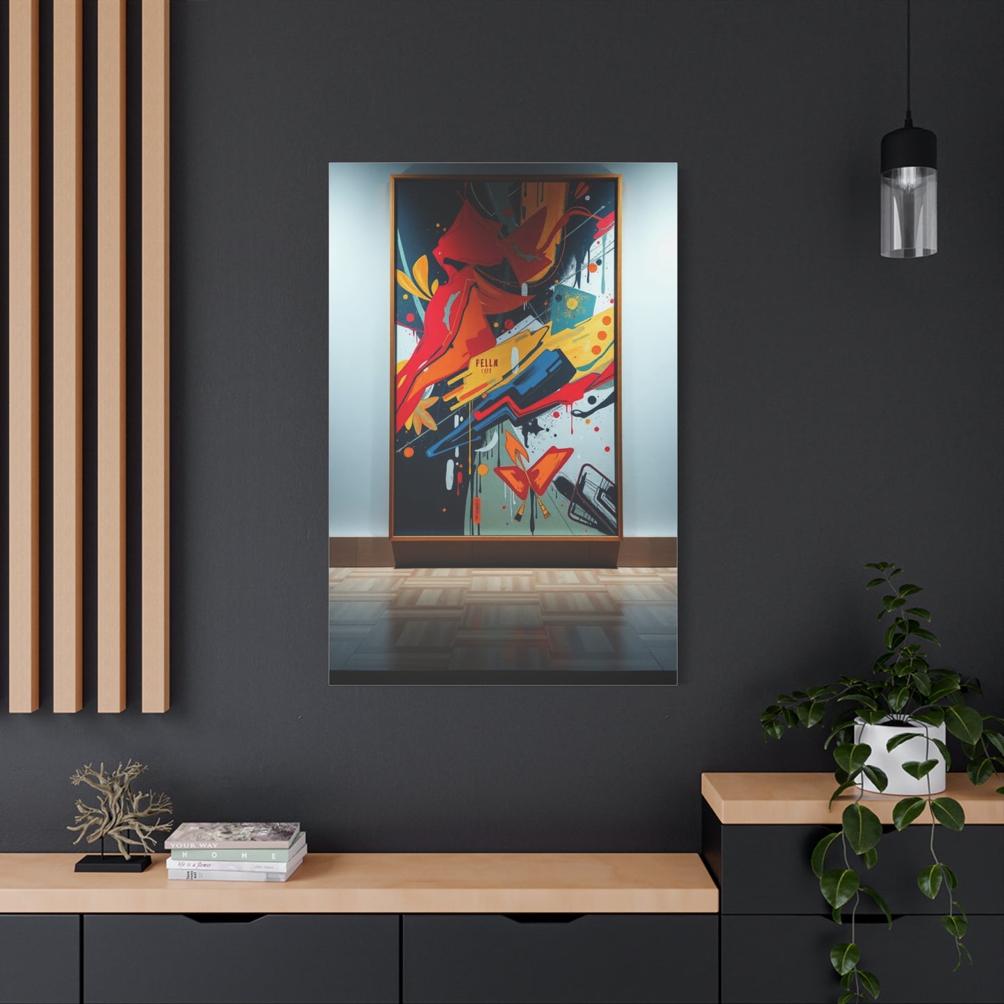 Avant-Garde Symphony Canvas Wall Art & Canvas Print