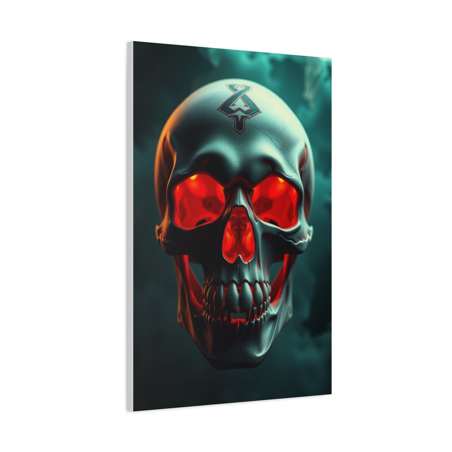 Ethereal Skull Symphony Wall Art & Canvas Print