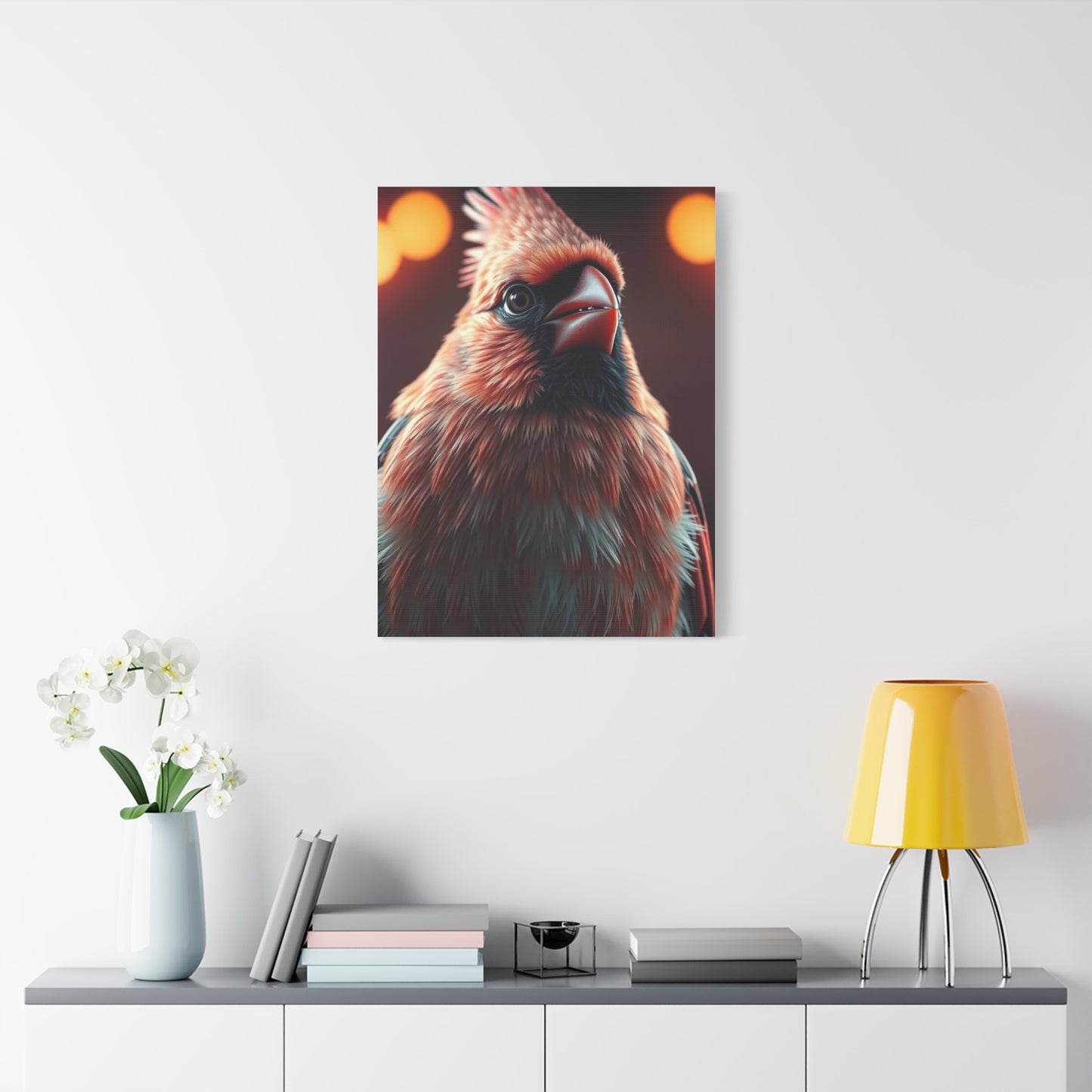 Noble Vermilion Tapestry