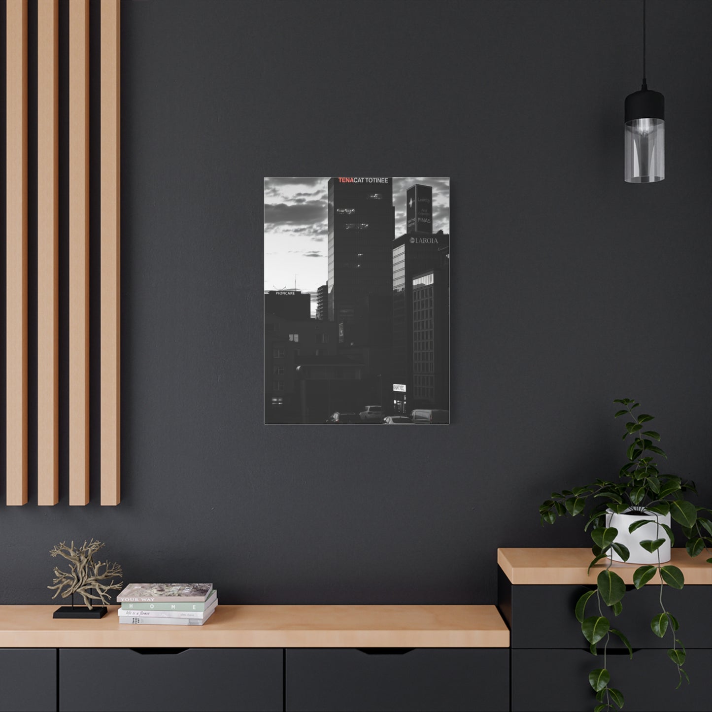 Black & White Cityscapes Art Luxury Canvas Wall Art & Canvas Print