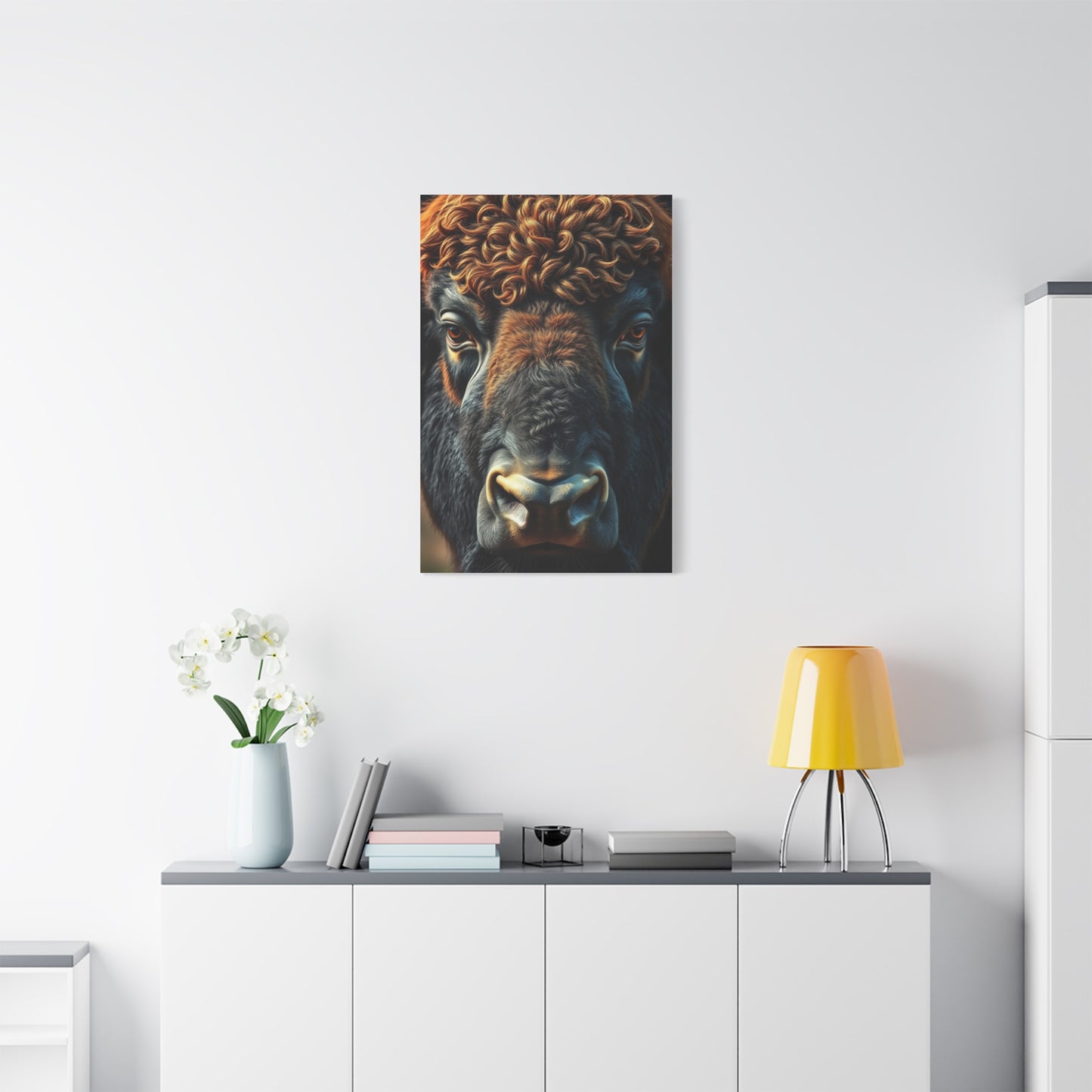 Buffalo Grandeur Tableau Wall Art & Canvas Print