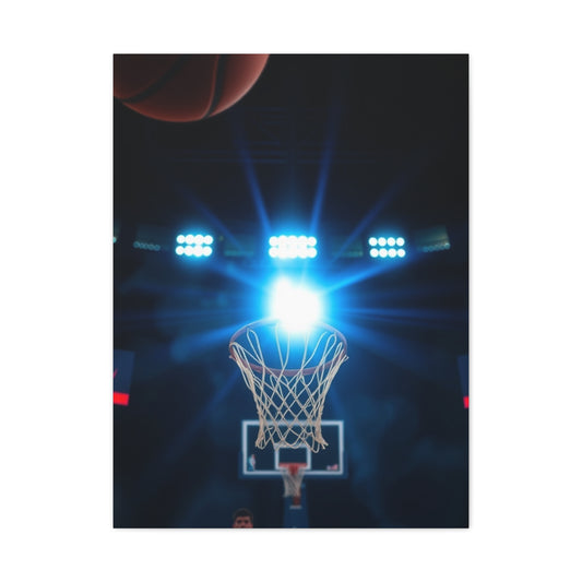 Vision Basketball Art Art Wall Art & Canvas Print