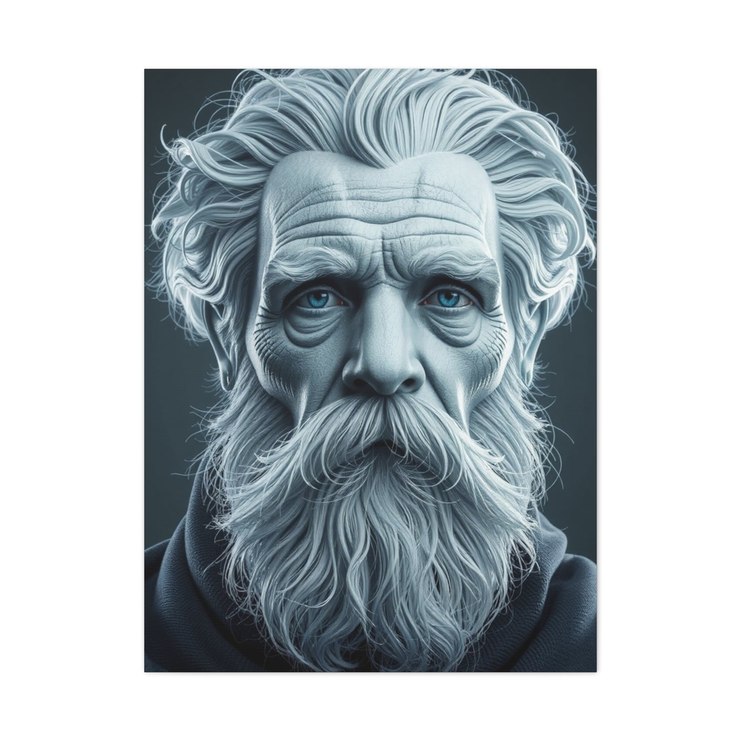 Pewter Reverie Masterpiece Wall Art & Canvas Print