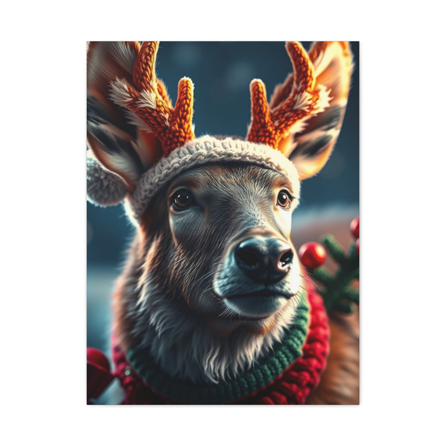 Festive Creature Tableau wall art & canvas print