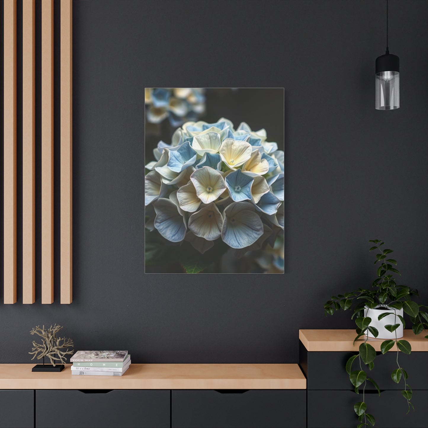Masterpiece Hydrangea Flower Art Vision Wall Art & Canvas Print