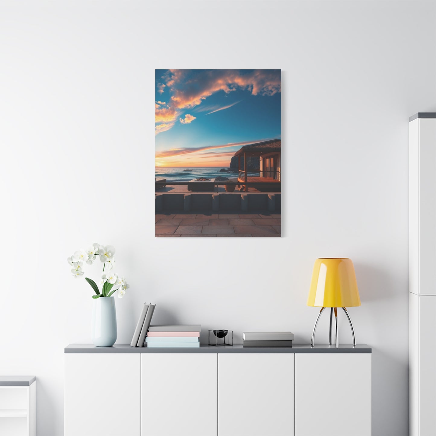 Seaside Serenity Canvas Wall Art & Canvas Print