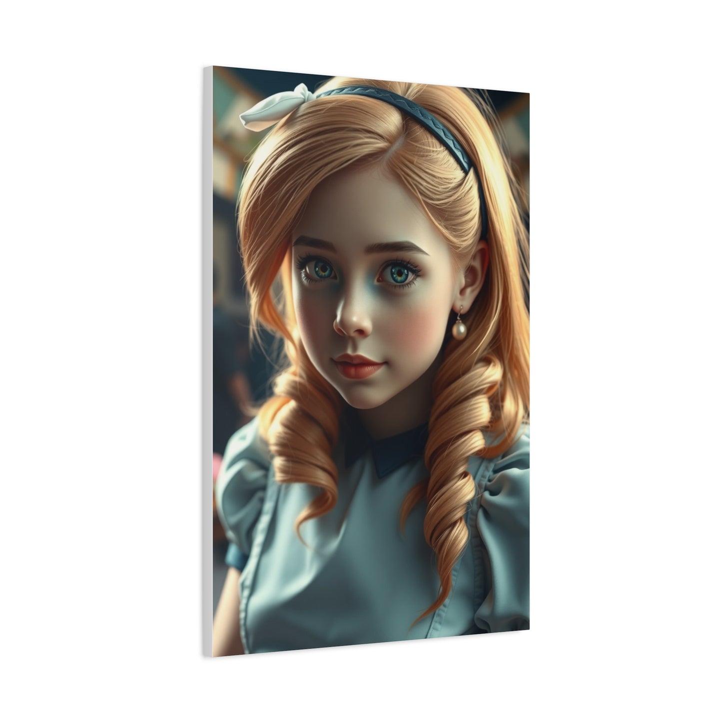 Alice In Wonderland Characters Art Refined Canvas Wall Art & Canvas Print