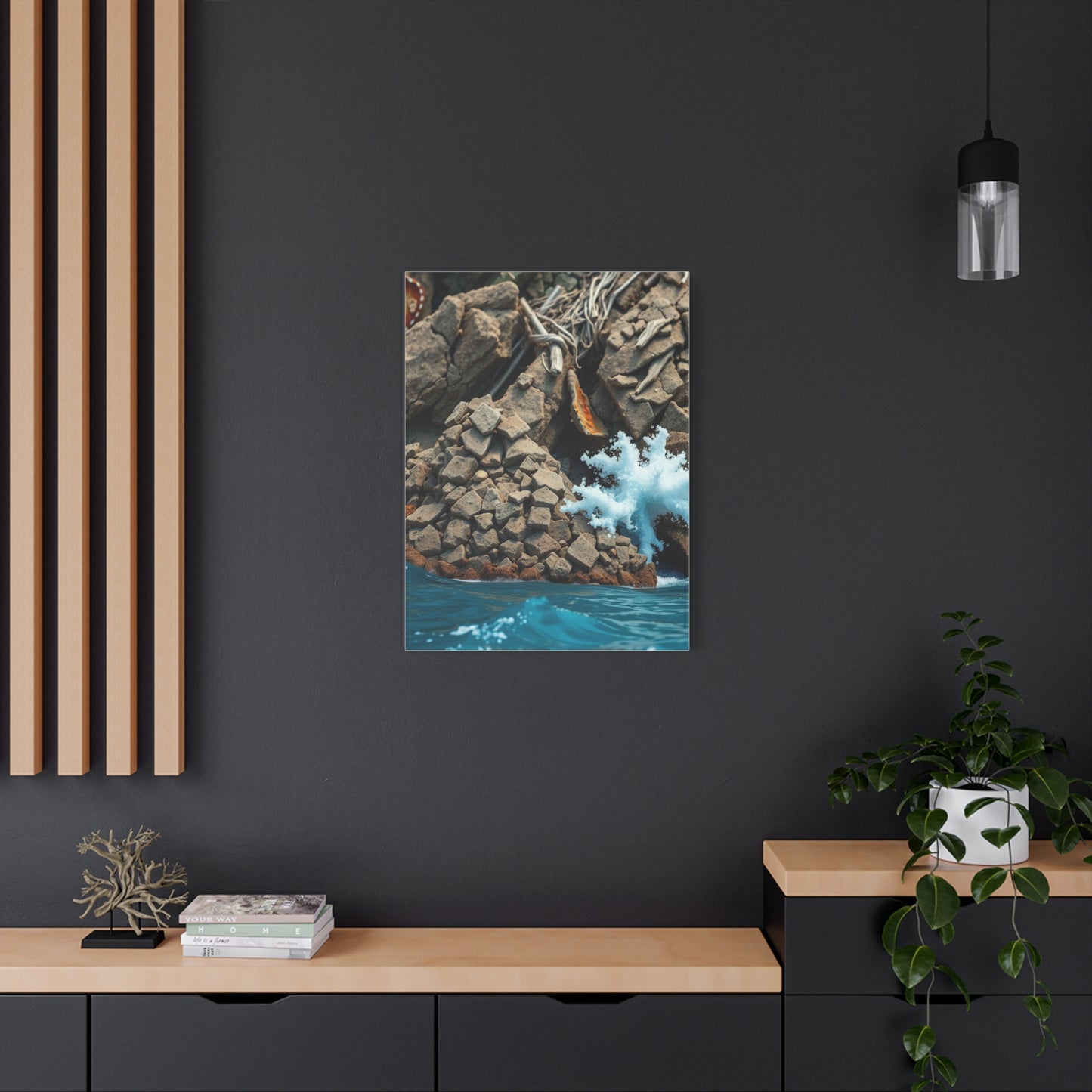 Azure Horizon Abstractions wall art & canvas print