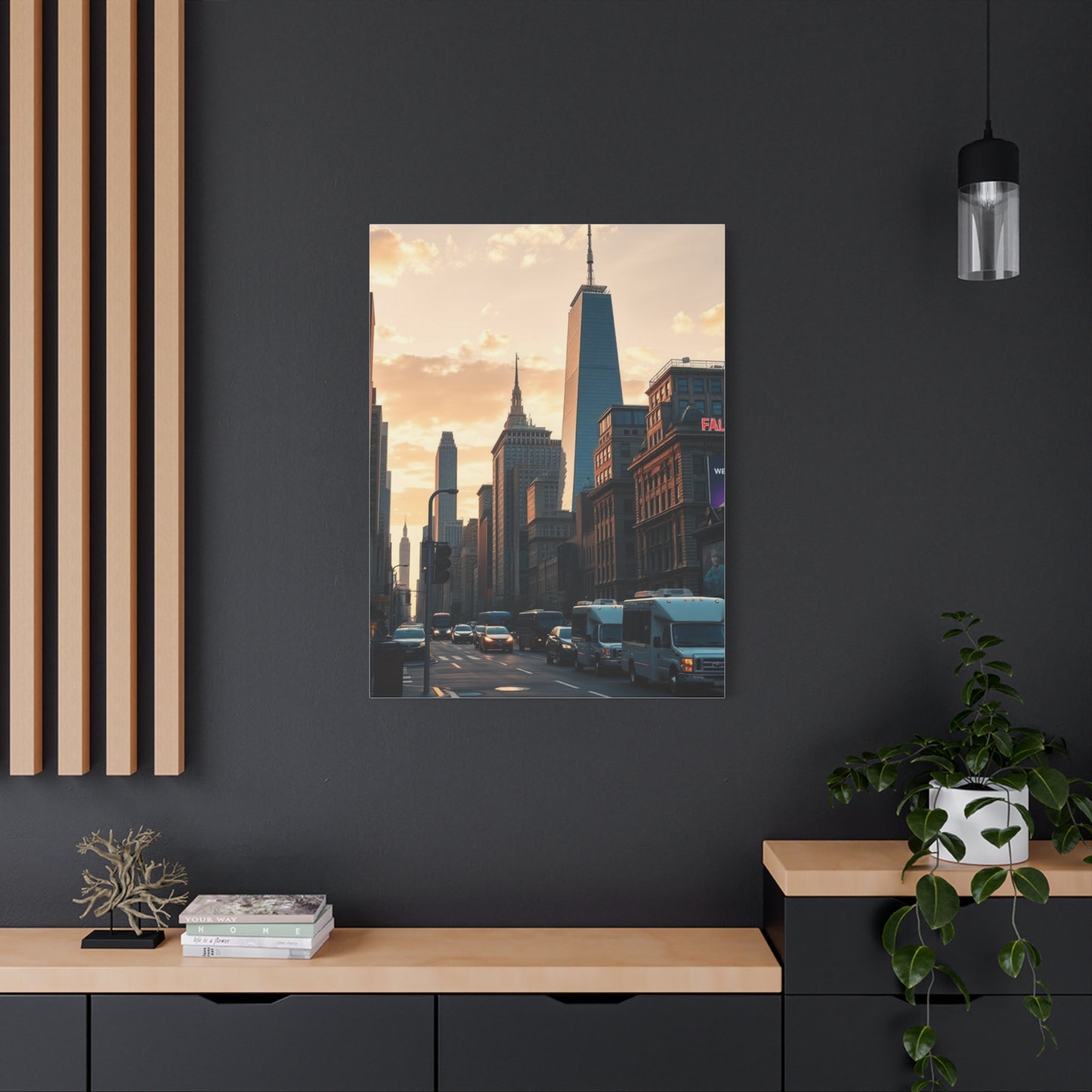 Empire Skyline Elegance Wall Art & Canvas Print