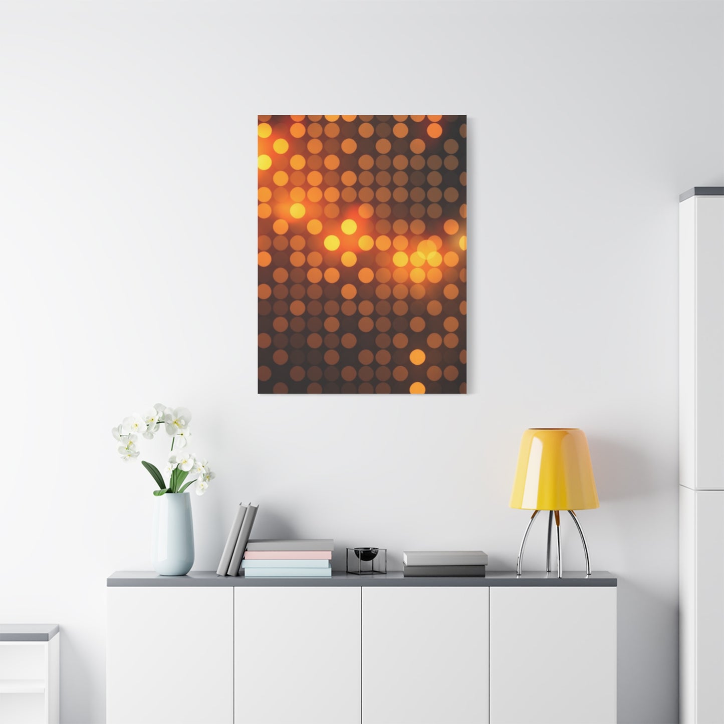 Polka Dot Pattern Art Supreme Gallery Wall Art & Canvas Print