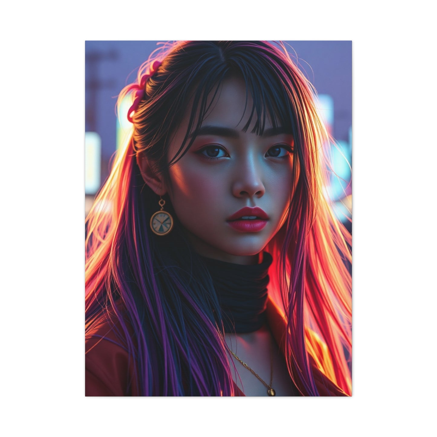 Warakami Vaporwave Art Refined Canvas Wall Art & Canvas Print