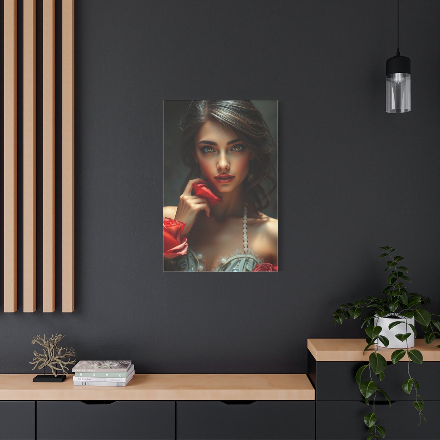Passionate Elegance Canvas Wall Art & Canvas Print