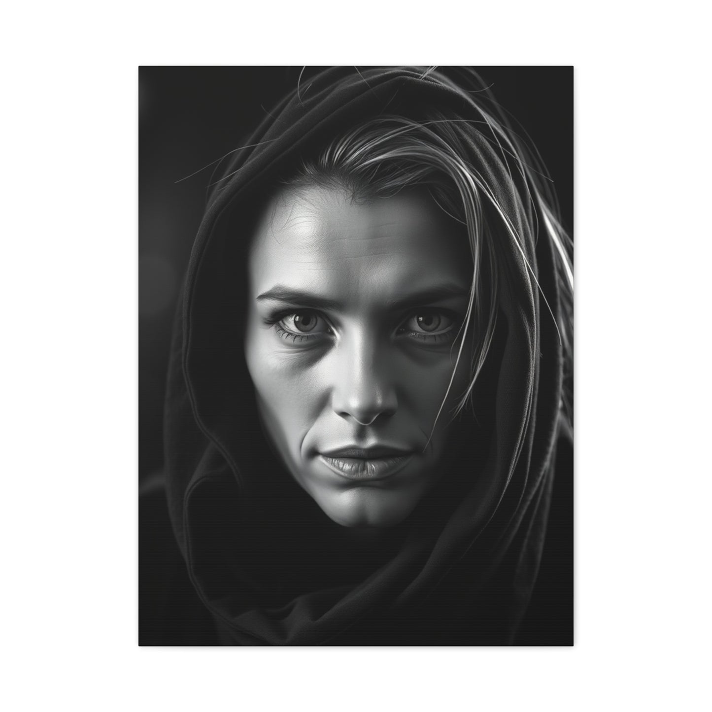 Bespoke Ebony Ivory Tableau Wall Art & Canvas Print