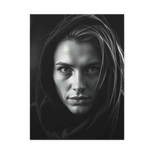 Bespoke Ebony Ivory Tableau Wall Art & Canvas Print