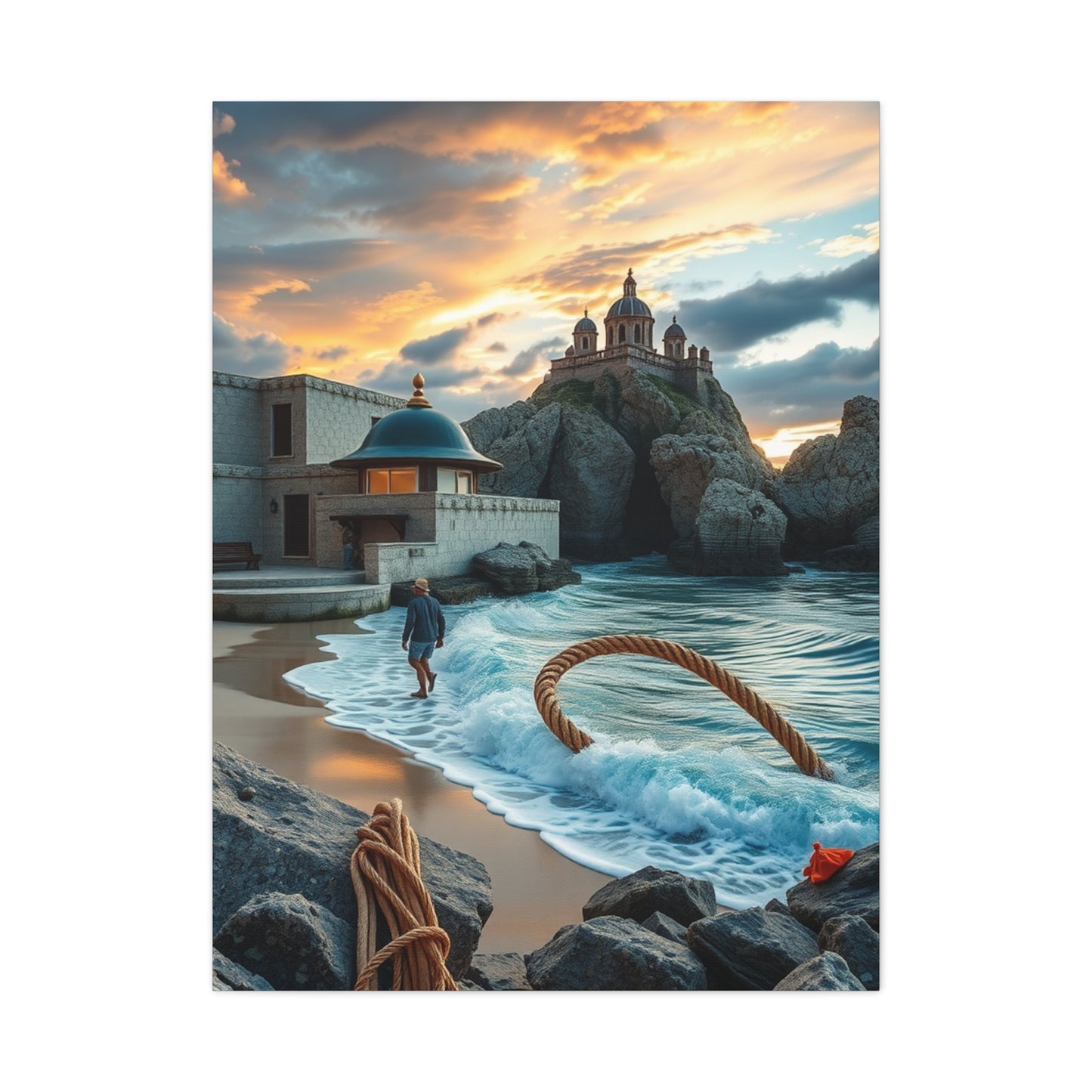 Coastal Splendor Canvas Wall Art & Canvas Print