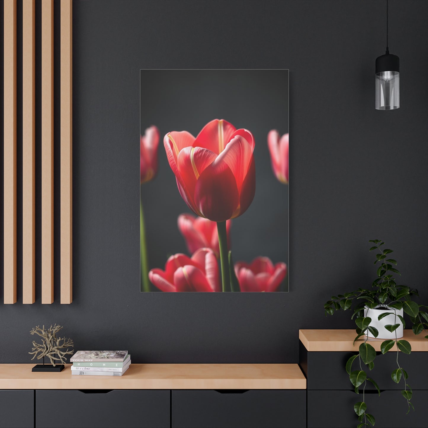 Masterpiece Tulip Flower Art Vision Wall Art & Canvas Print