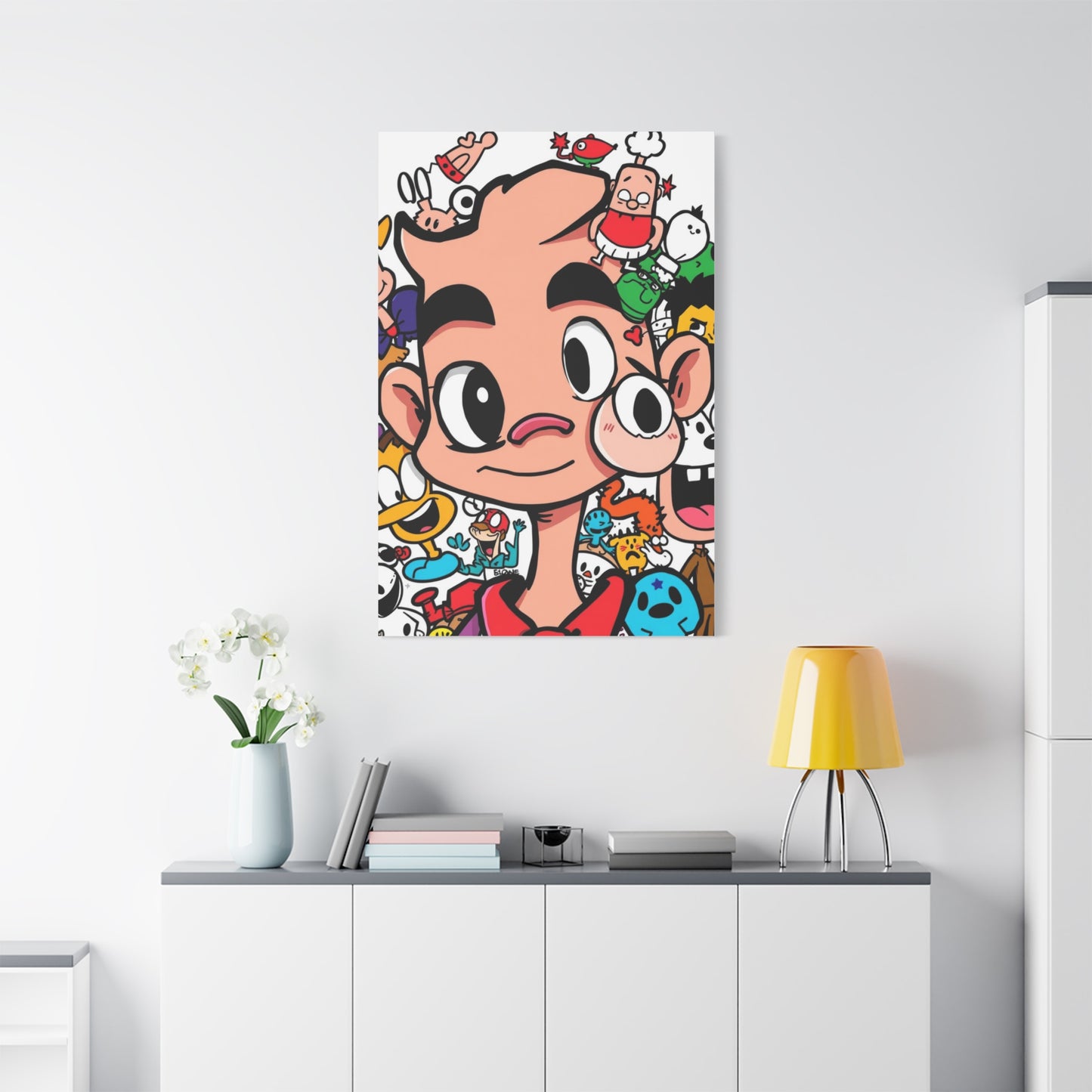 Sumptuous Doodle Tableau Wall Art & Canvas Print