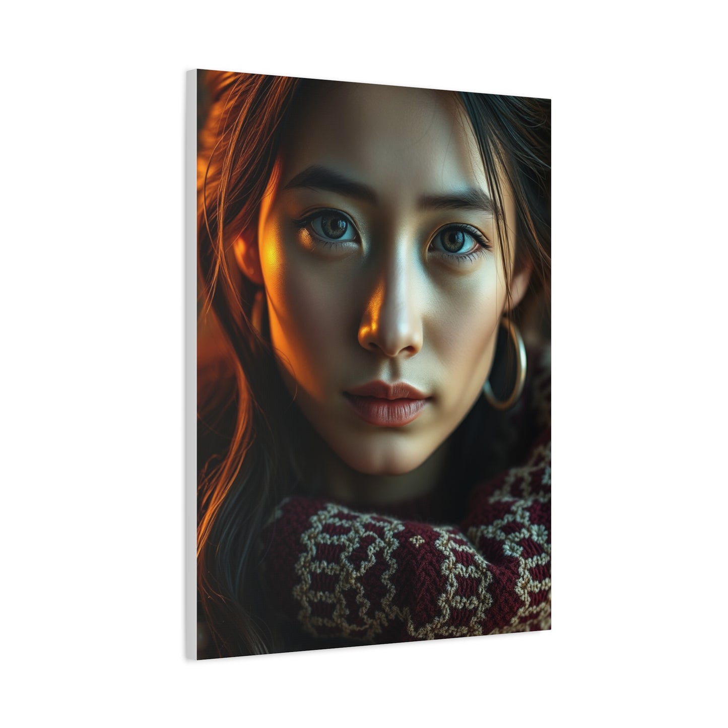 Saffron Brilliance Panel Wall Art & Canvas Print