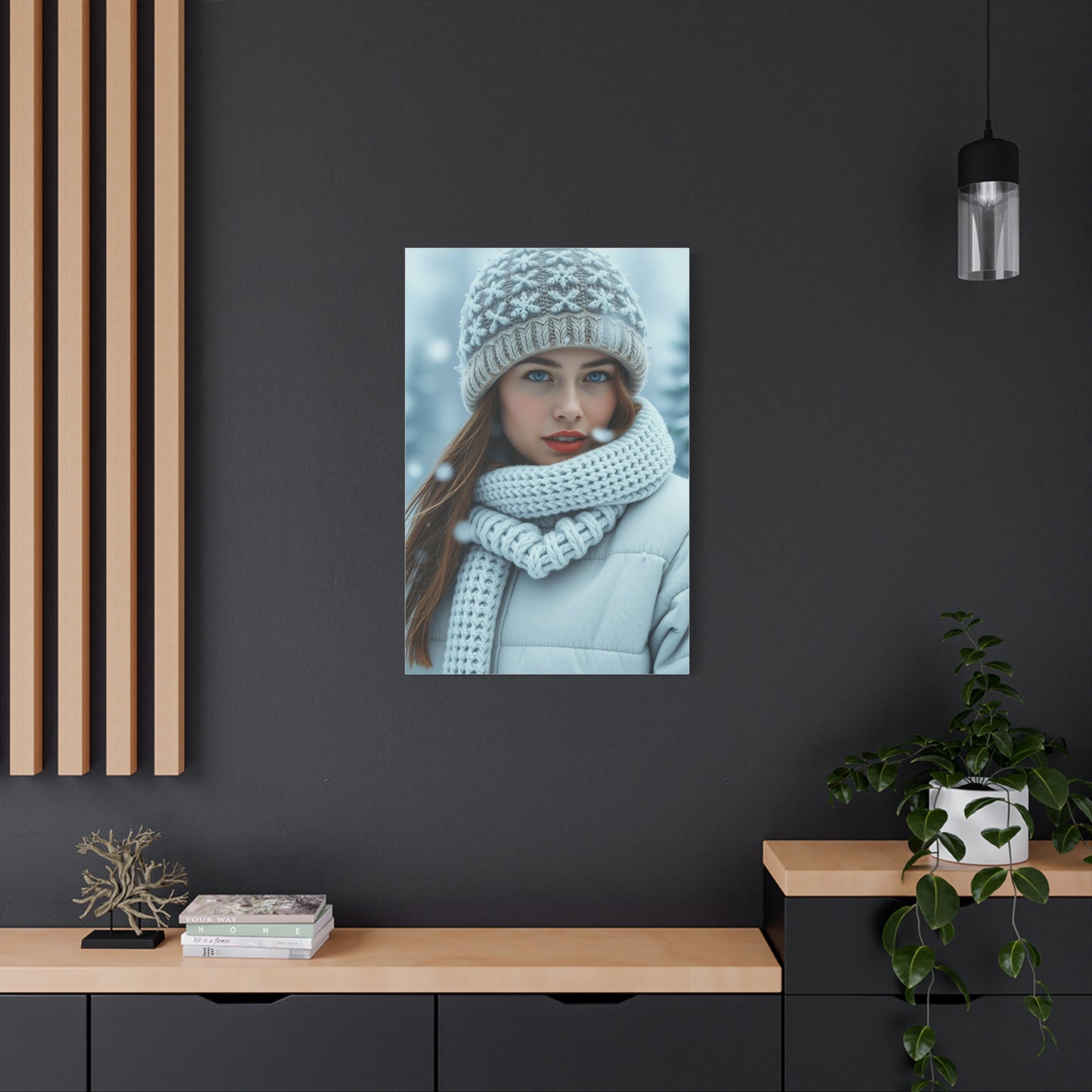 Icy Tranquility Wall Art Wall Art & Canvas Print