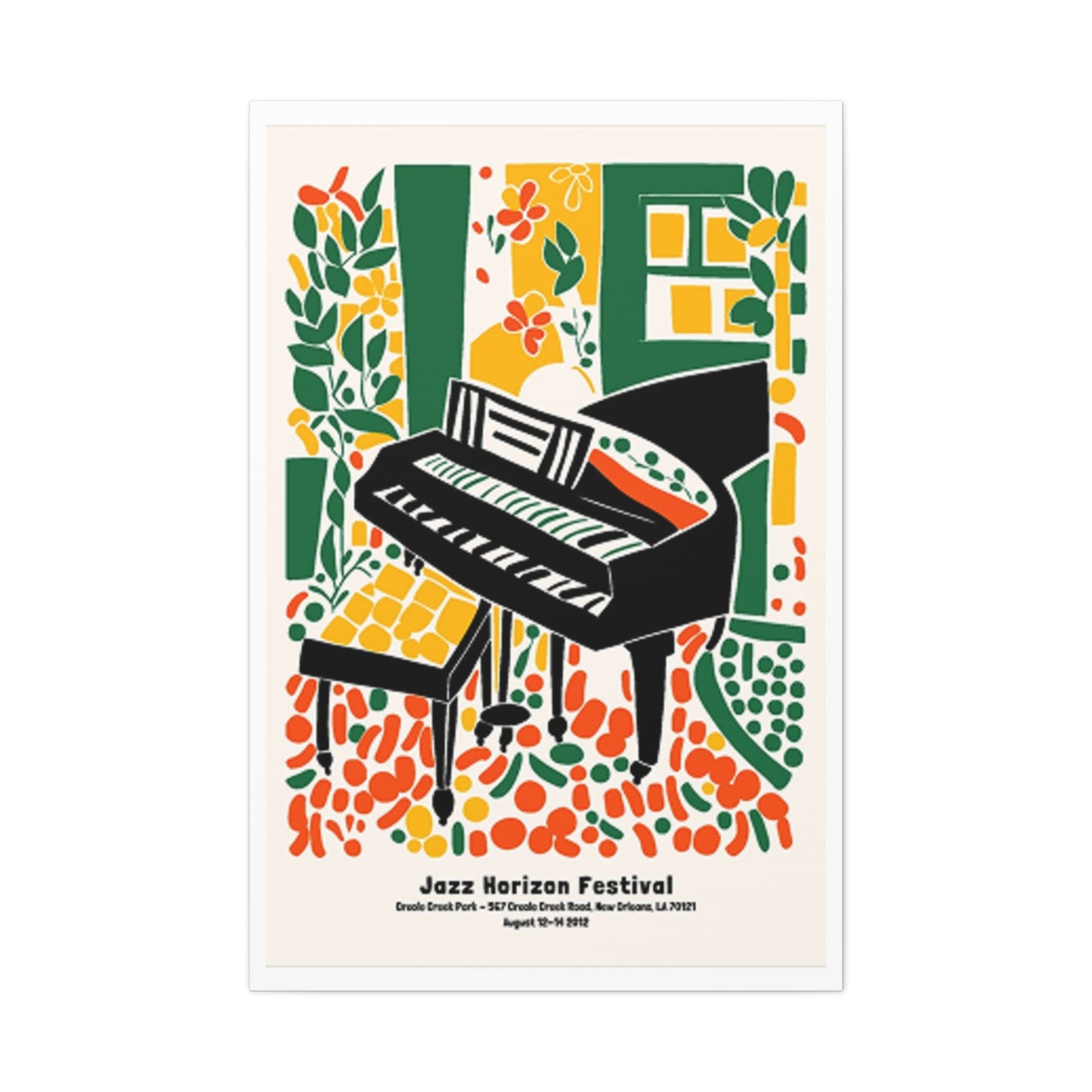 Jazz Horizon Festival Wall Art & Canvas Prints