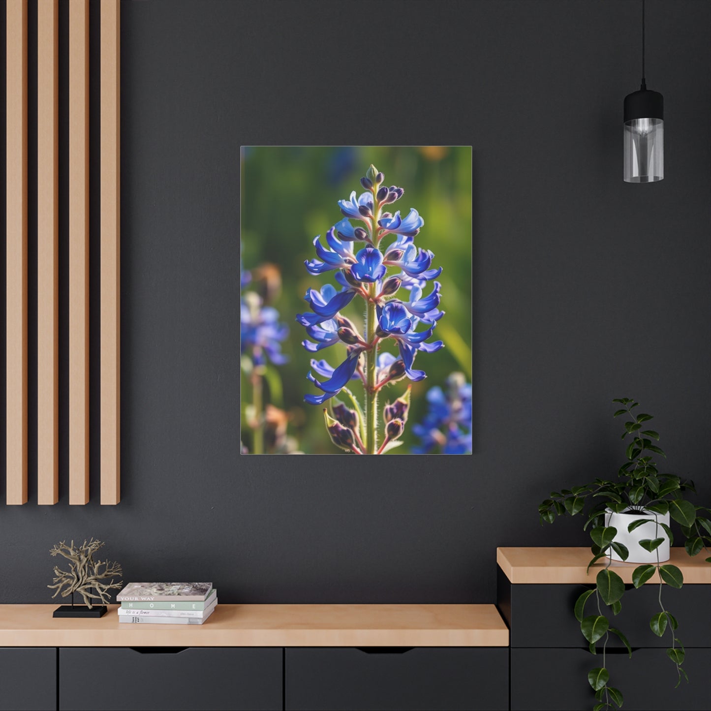 Collection Bluebonnet Flower Art Art Wall Art & Canvas Print