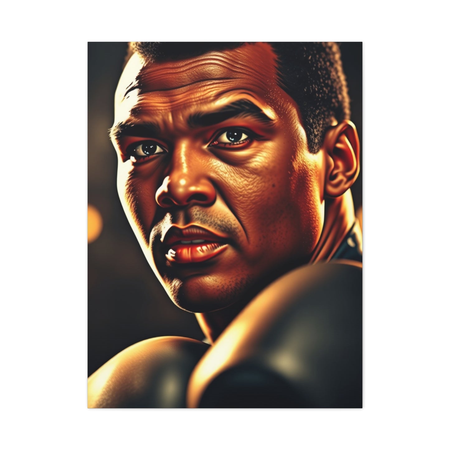 Muhammad Ali Art Luxury Canvas Wall Art & Canvas Print