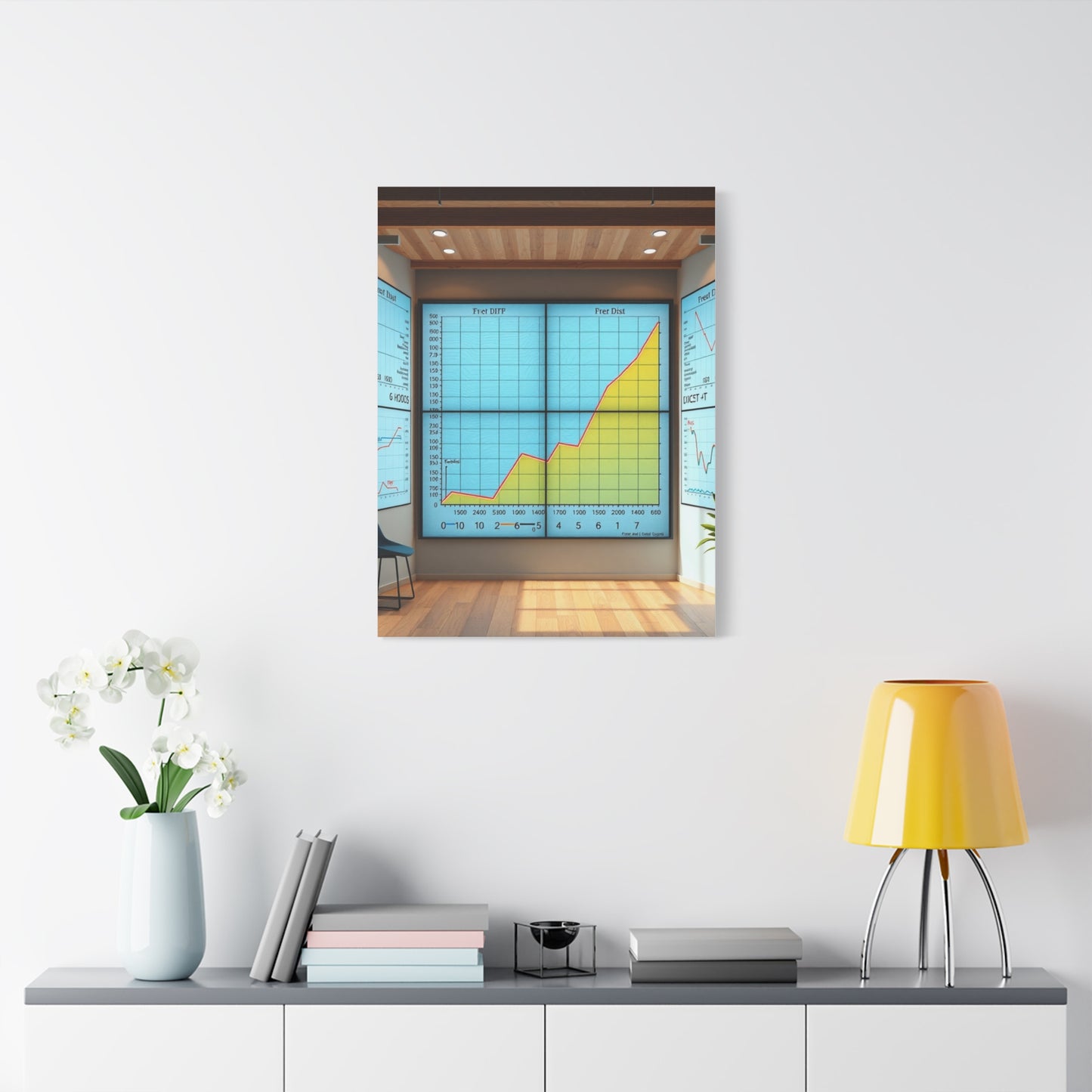 Vision Modern Math Art for Creative Spaces Art Wall Art & Canvas Print