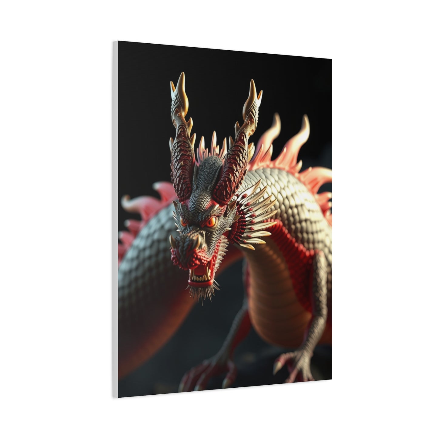 Draconian Elegance Canvas