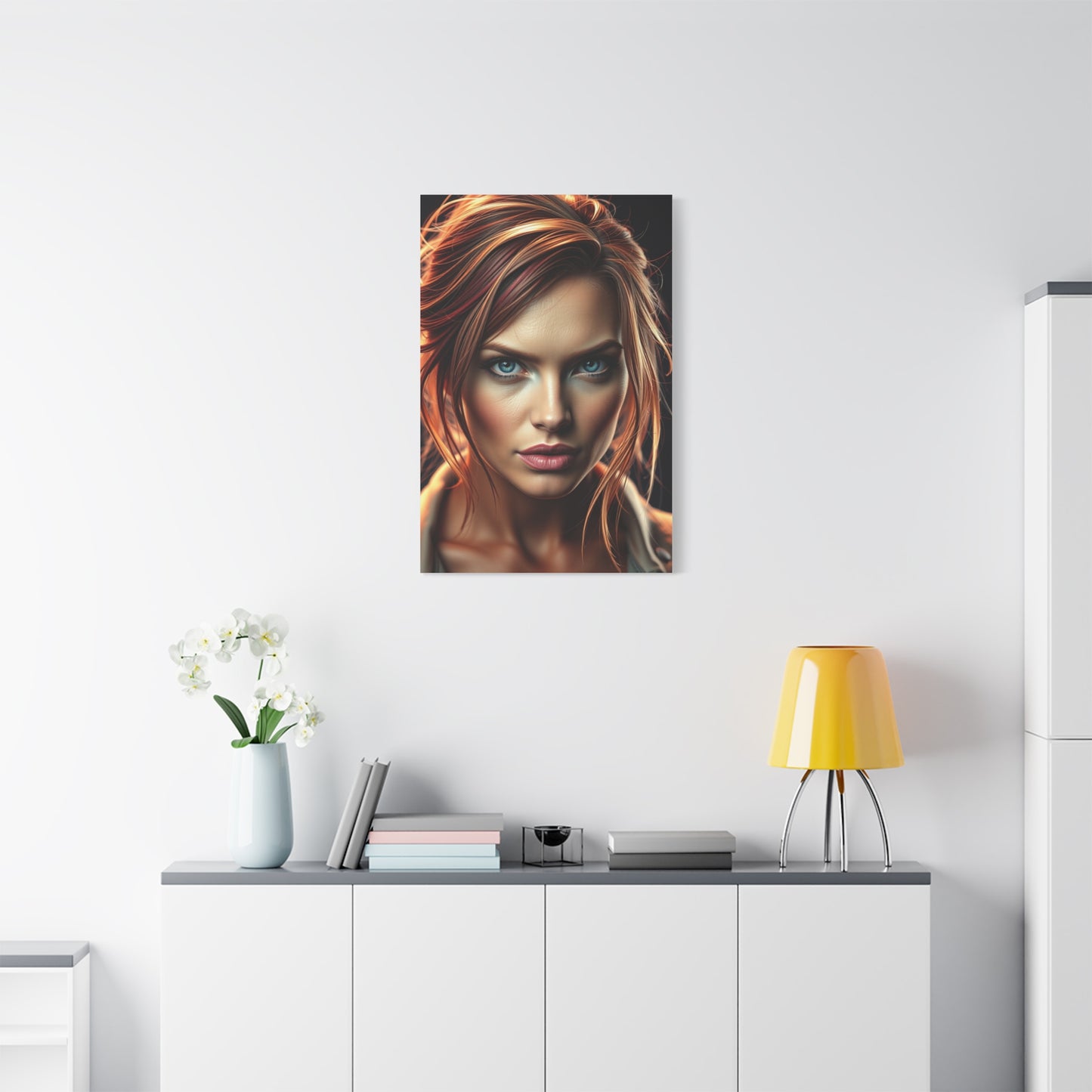 Moss Silhouette Grandeur Wall Art & Canvas Print