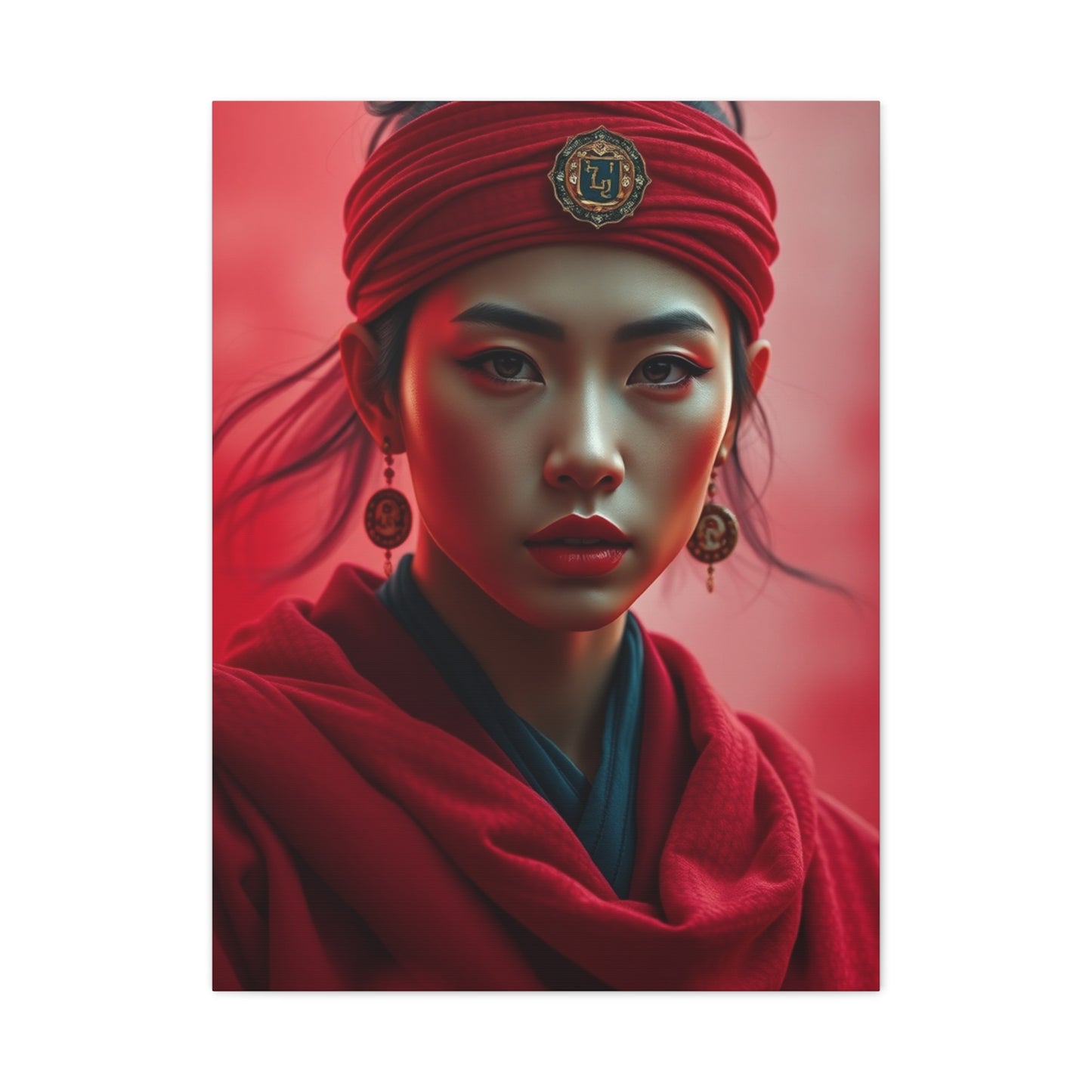 Roseate Allure Painting Wall Art & Canvas Print