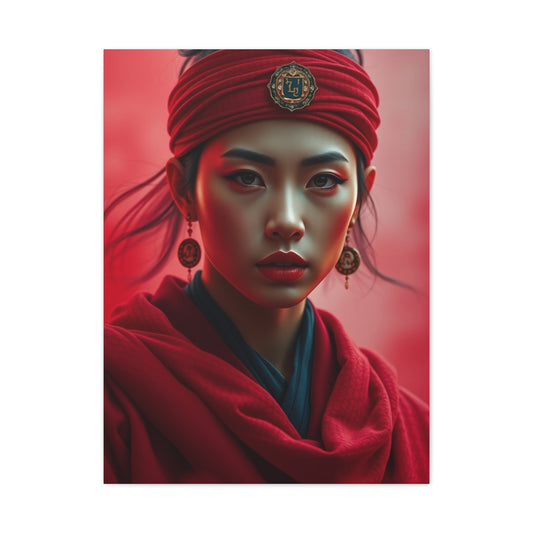 Roseate Allure Painting Wall Art & Canvas Print