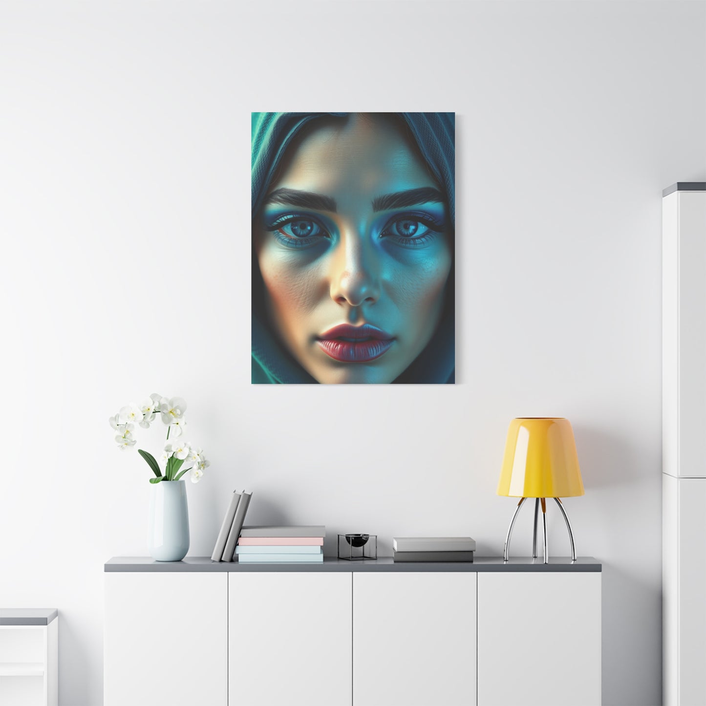 Blue & Green Art Supreme Gallery Wall Art & Canvas Print