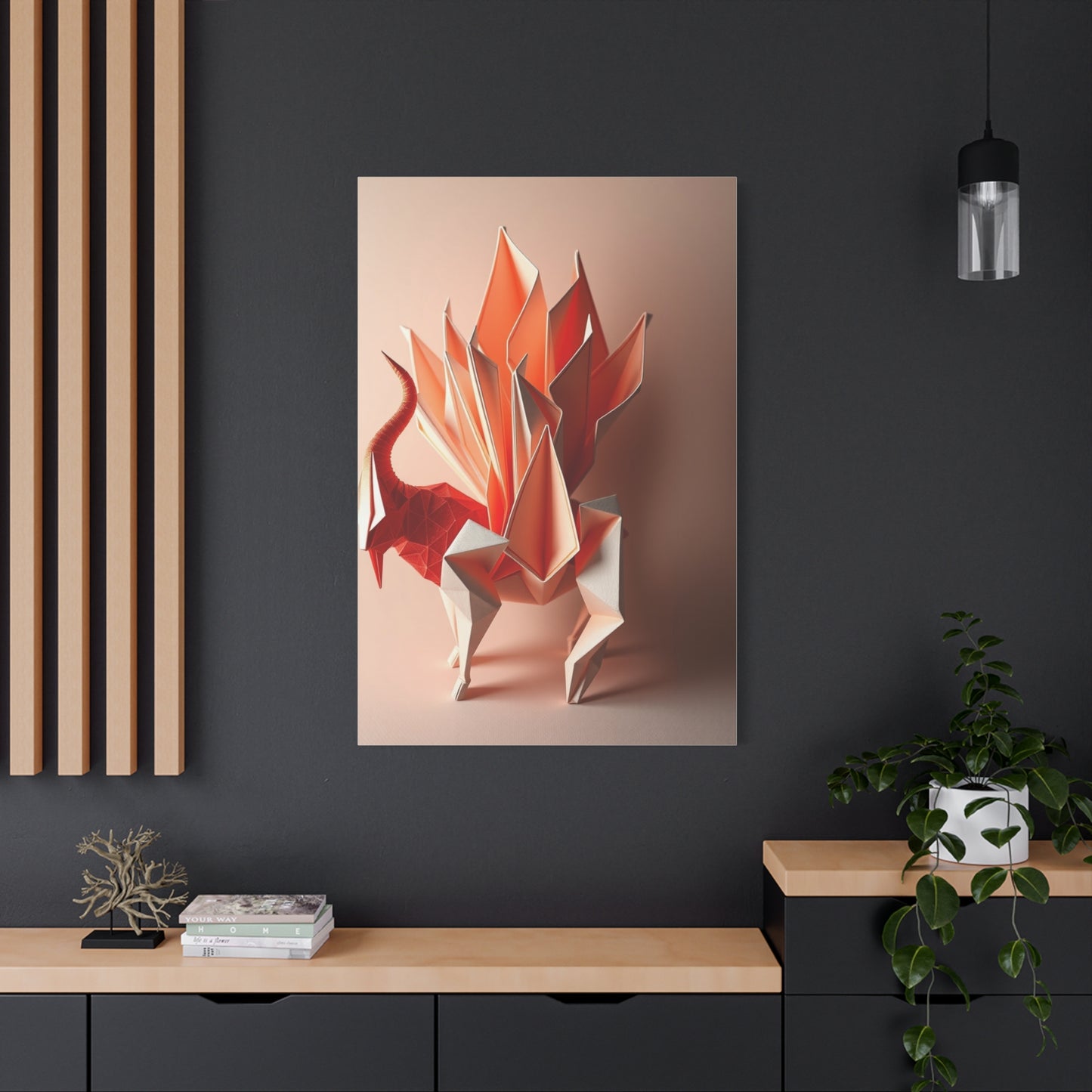 Origami Arcana Canvas Wall Art & Canvas Print