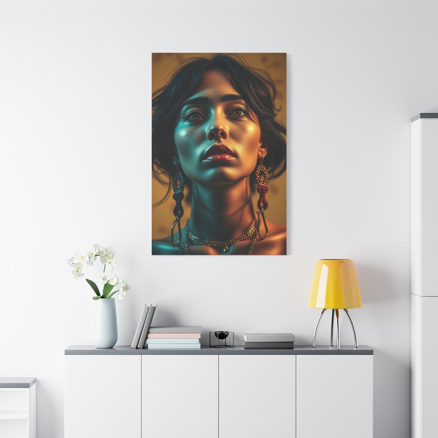Resplendent Diva Artwork Wall Art & Canvas Print