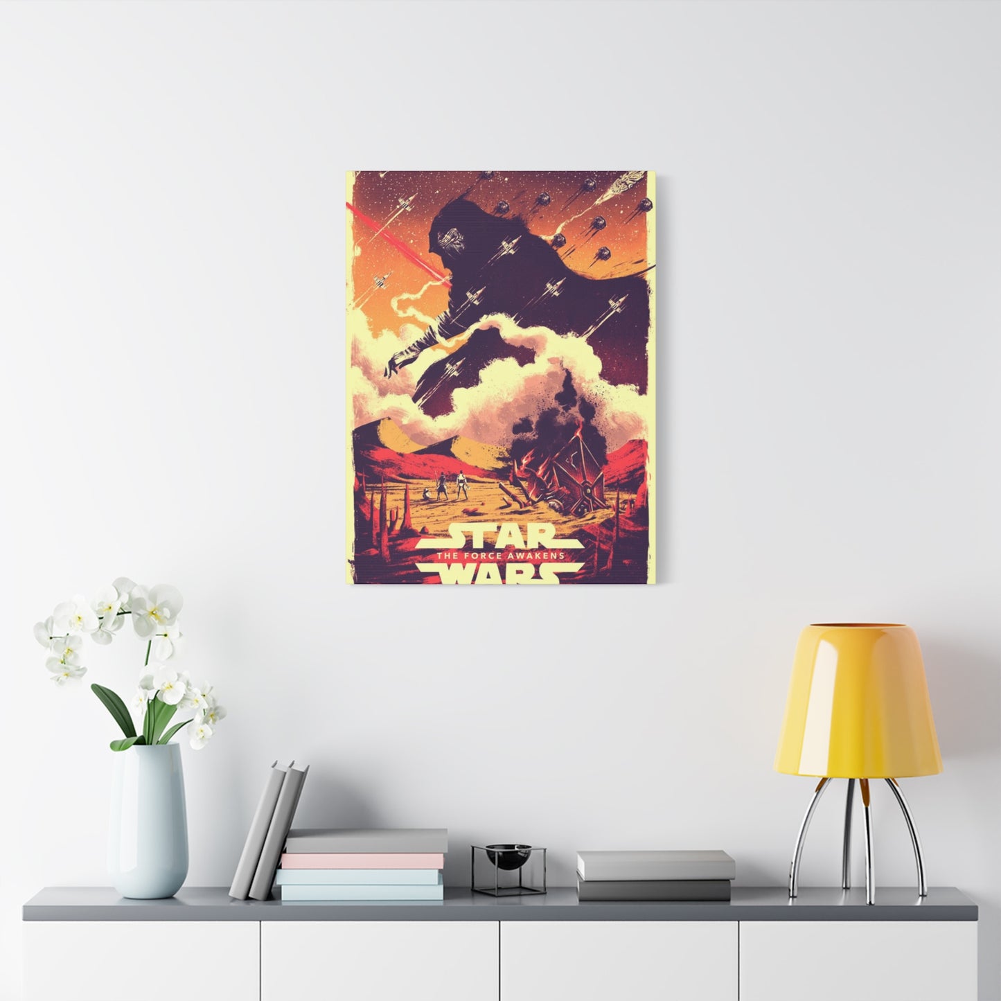 The Force Awaken Poster Wall Art & Canvas Prints