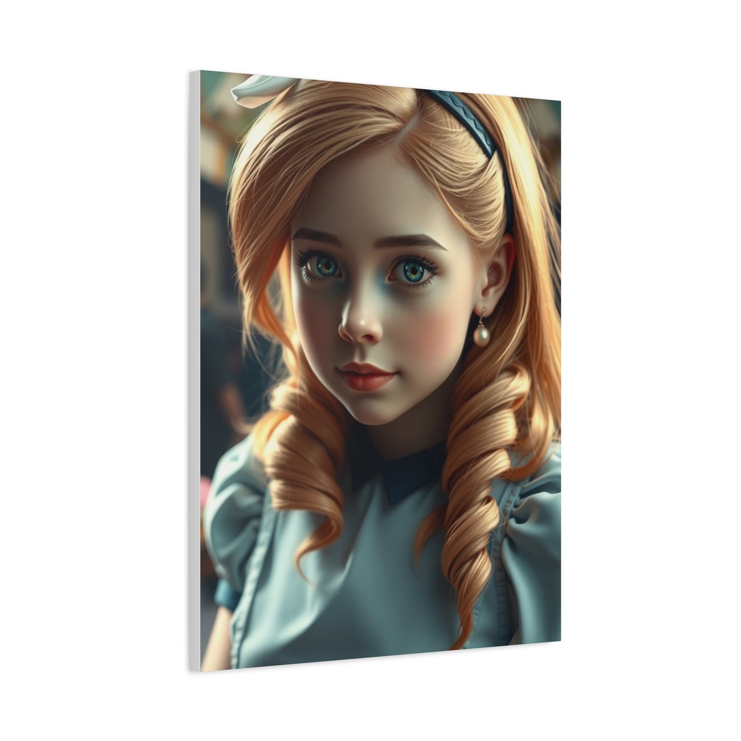 Alice In Wonderland Characters Art Refined Canvas Wall Art & Canvas Print